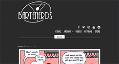 Desktop Screenshot of bartenerds.com
