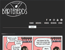 Tablet Screenshot of bartenerds.com
